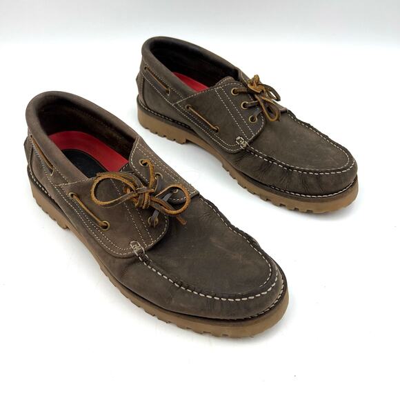 Next Direct 1982 Archive Nubuck Leather Loafers Brown - Picture 1 of 7
